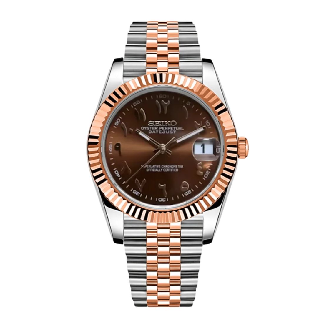 Seiko Chocolate Arabic Dial