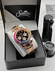 Seiko Daytona Rose Gold Rainbow