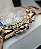 Seiko Daytona Rose Gold Rainbow