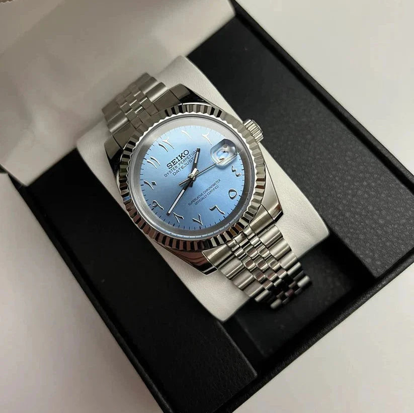 Seiko Blue Sky Arabic Dial