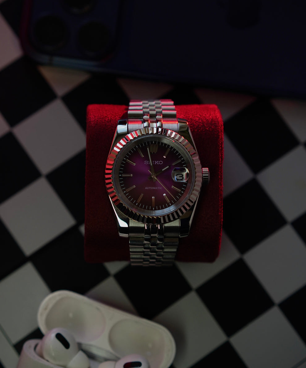 Seiko Purple Dial