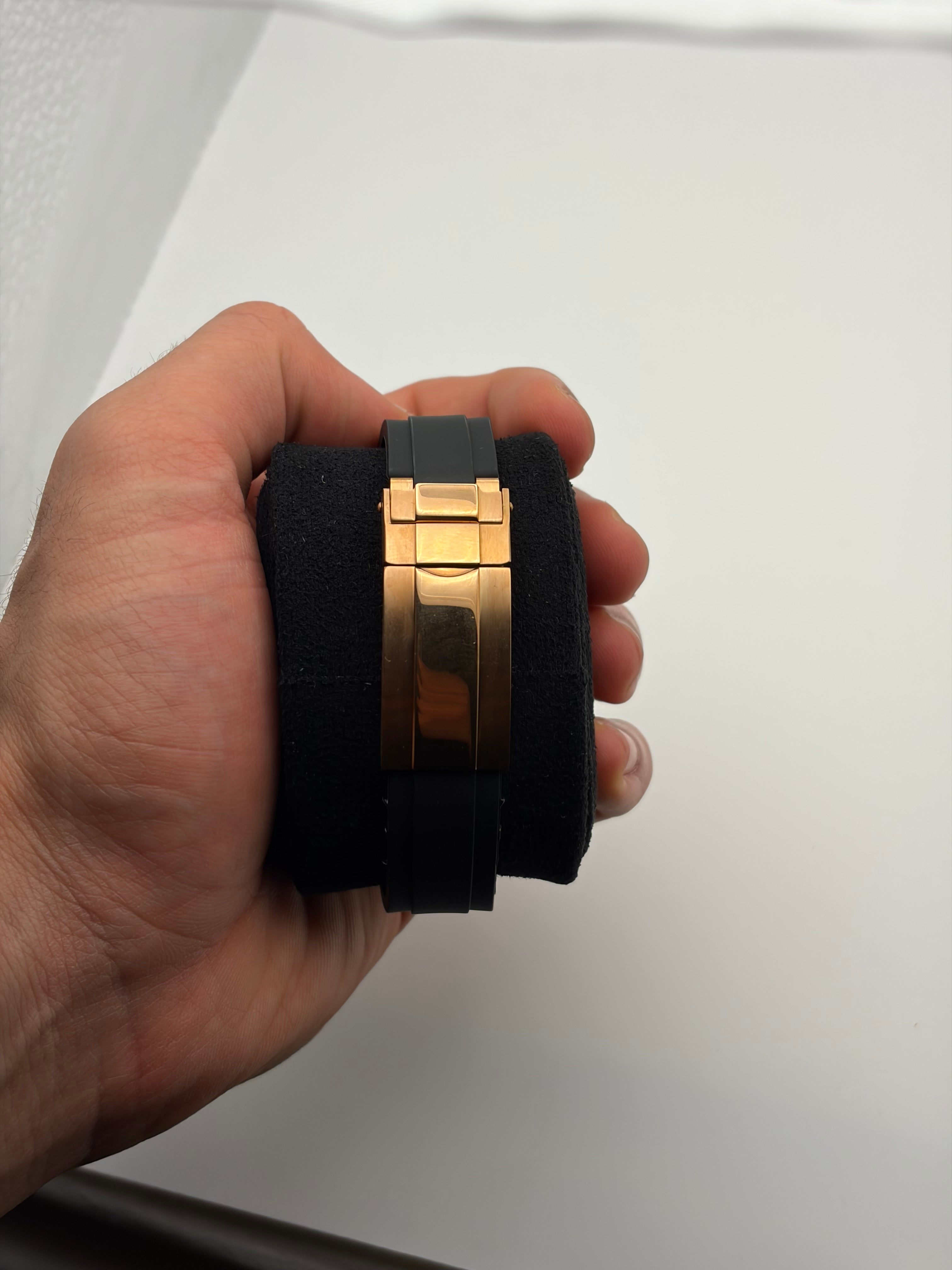Seiko Daytona rose gold-Chocolat