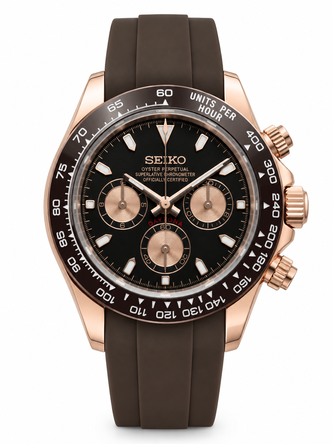 seiko caramel mocha brown dial